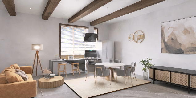 a small apartment