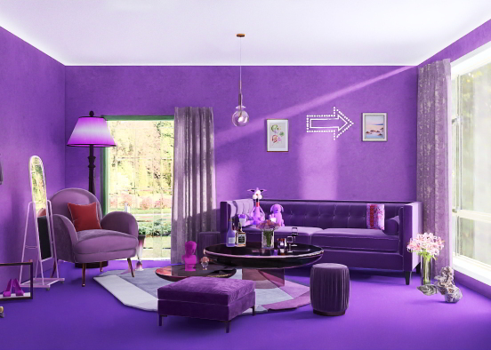 "Purple rain 💜" Design Rendering