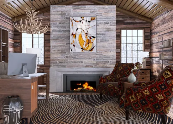 # Warm Retreat Визуализация дизайна