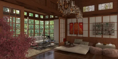 Sala relajante Japonesa.