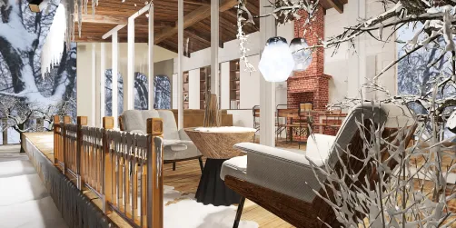 Attic with Balcony ❄️