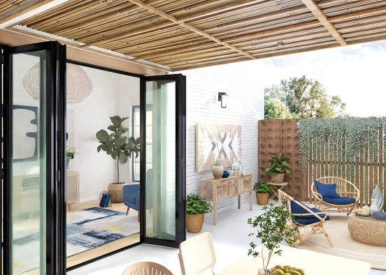 Terrace Design Rendering