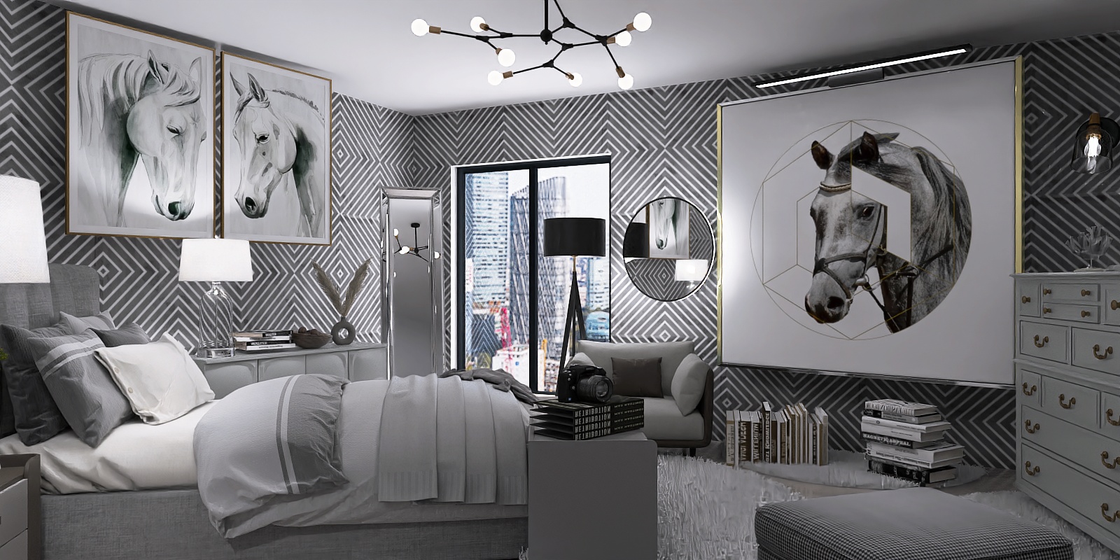 Photographer’s Guest Retreat Bedroom 