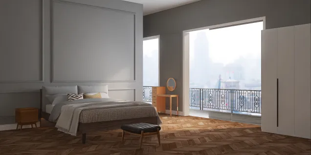 Basic Modern-beige bedroom