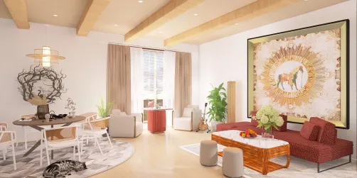 Offene Wohnzimmer, Open Livingroom