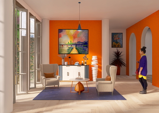 belleza naranja 🍊 Design Rendering