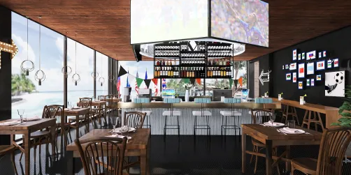 sports bar - World Cup season