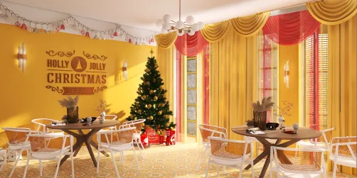 Christmas restaurant design 🎅🍽