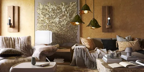 Earth Atmosphere Colors living room idea 💡