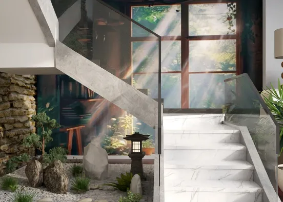 # La escalera  Визуализация дизайна