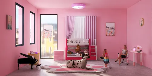 Barbie dream house