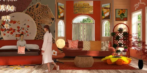 Orange room !