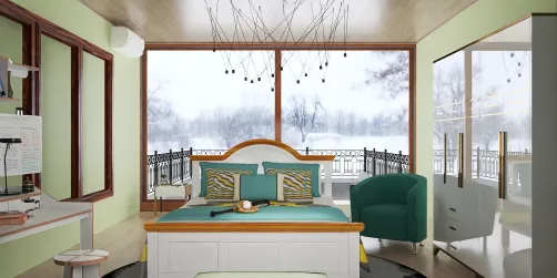 Quarto de solteiro masculino 