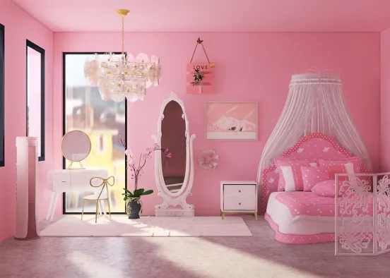 50 shades of pink! Design Rendering