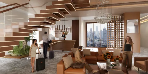 ✨️ Sunac Hotel Reception ✨️