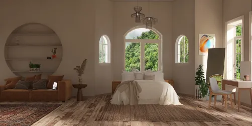 minimal bedroom 