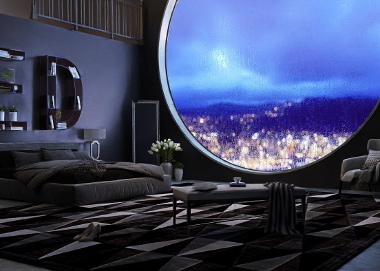 love the feeling this bedroom gives me  Design Rendering