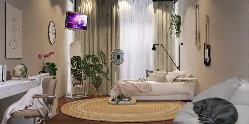 Cozy boho room 