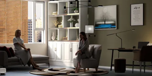 The psychologist’s office