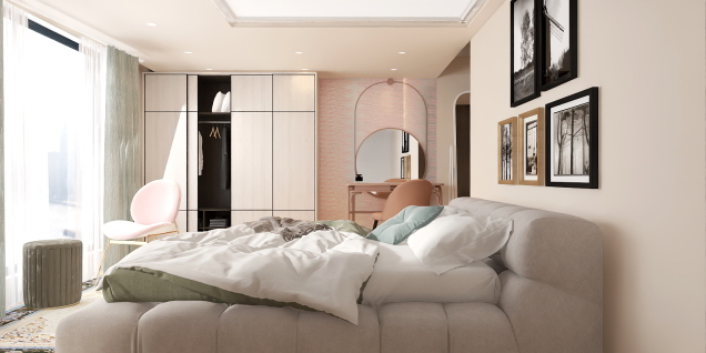 rustieke kleur rustgevende uitstraling slaapkamer 