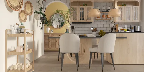 Boho kitchen