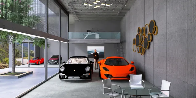 Multi brand car showroom