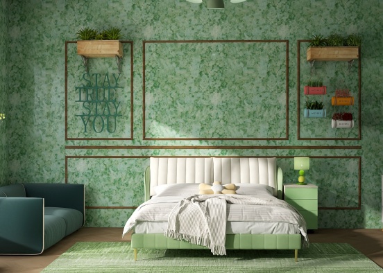 Green room 💚💚💚💚 Design Rendering