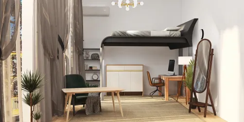 studio type rental room