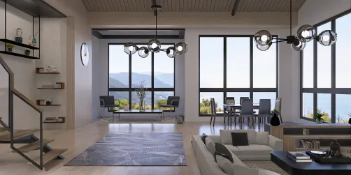 Modern vacation house 