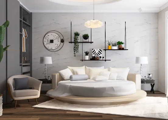 Modern Room in Italy Design Rendering