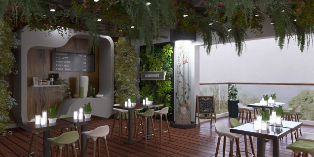 Eco Friendly Café 💚💚💚