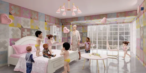 Grandma Barbie & the Grand children 