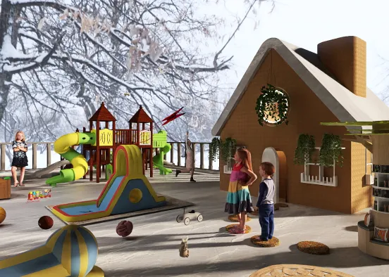 Kids Outside and PlayHouse Space! Design Rendering