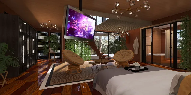 dreamplace bedroom rustiek style 