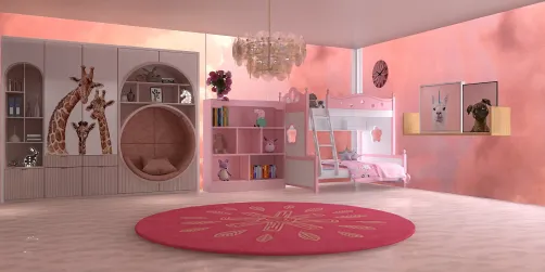 Pink Kids room