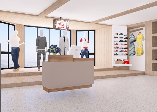 Mens Department Store 
Not finished yet  Design Rendering
