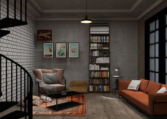 # Secret basement  Renderização de Design