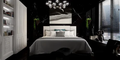 gothic bedroom rustiek mooie style 