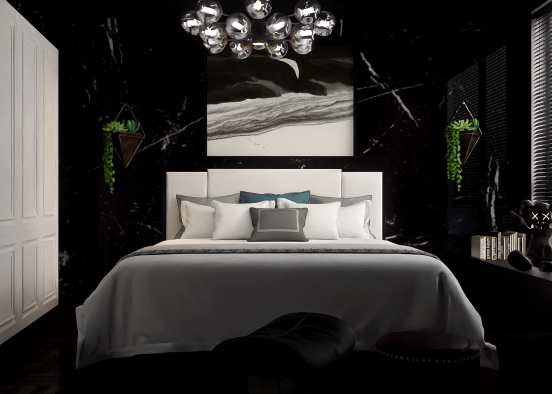 gothic bedroom rustiek mooie style  Design Rendering
