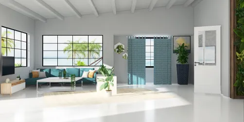 Coastal living room