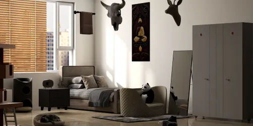Boy bedroom simple 