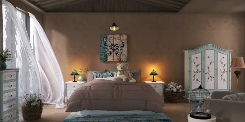 Spring Bedroom....