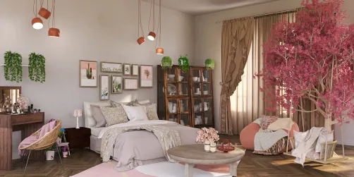 تصميمي لمساحتي الخاصه بستايل شابي شيك 