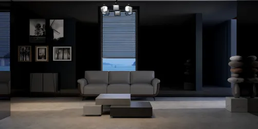 Sala de estar moderna 
