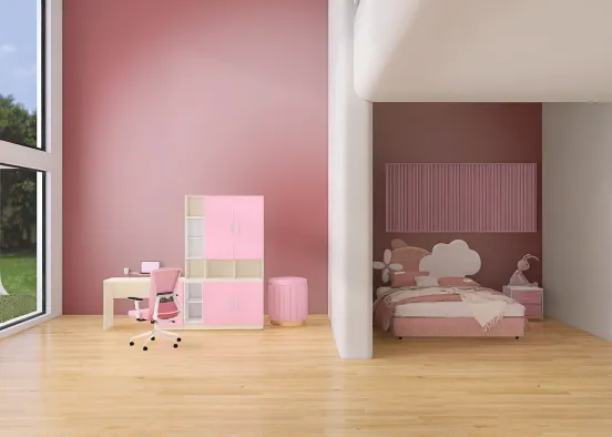 A new dream room by Barbie ♥️ Design Rendering