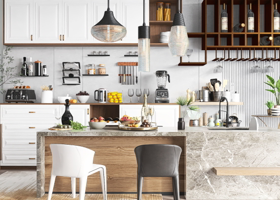 Kitchen 👩🏼‍🍳 Design Rendering