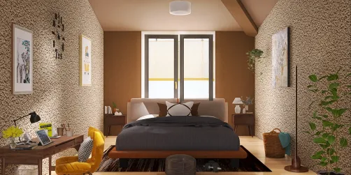 Relaxing bedroom