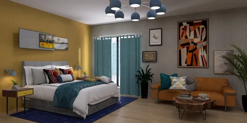 Retro Retreat Guest Room