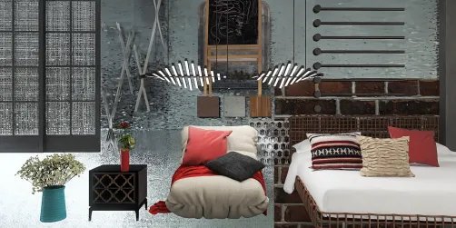 Industrial mood board.