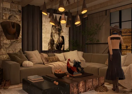 # Ranch Style  Renderização de Design